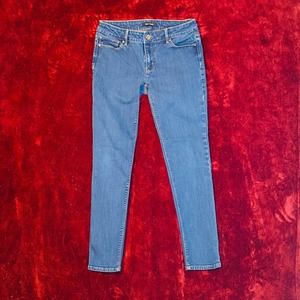 White House Black Market Womens Skimmer Blue Jeans Size 4